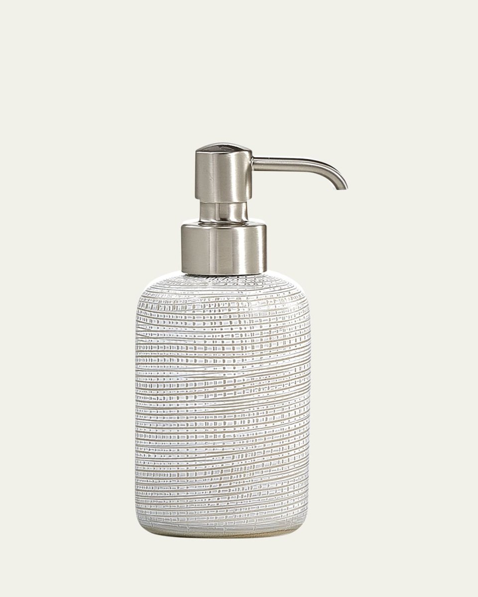 Woven Platinum Pump Dispenser